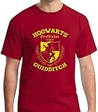 Raw T-Shirt's Hogwarts Gryffindor Quidditch Team - Potter Seeker Premium Men's T-Shirt