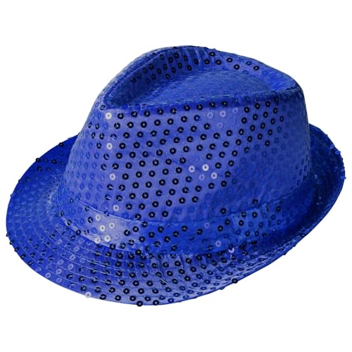 Adult Version Royal Blue Sequin Hat