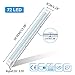 AUDEW LED 12V Interior LED Light Bar White Strip Light 340mm 12V 4.5W 72 LED Car Interior Light Strip for Van Bus Caravan with On / Off Switch (2 Pcs)thumb 3