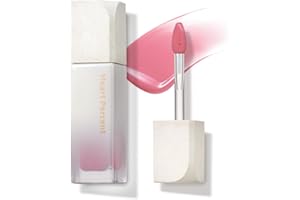 Heart Percent Dote On Mood Pure Glow Tint, Watery & Lightweight Moisturizing Lip Stain Long Lasting Liquid Lipstick 6.8g, 02. Pink Rose