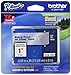 Brother Extra Strength Adhesive Tape 24mm x 8m Black On Clear (TZe-151)