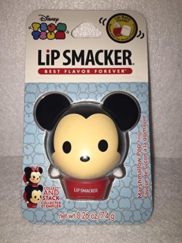 Lip Smacker Disney Tsum Tsum Lip Balm - Mickey Mouse Marshmallow (Pack of 3)