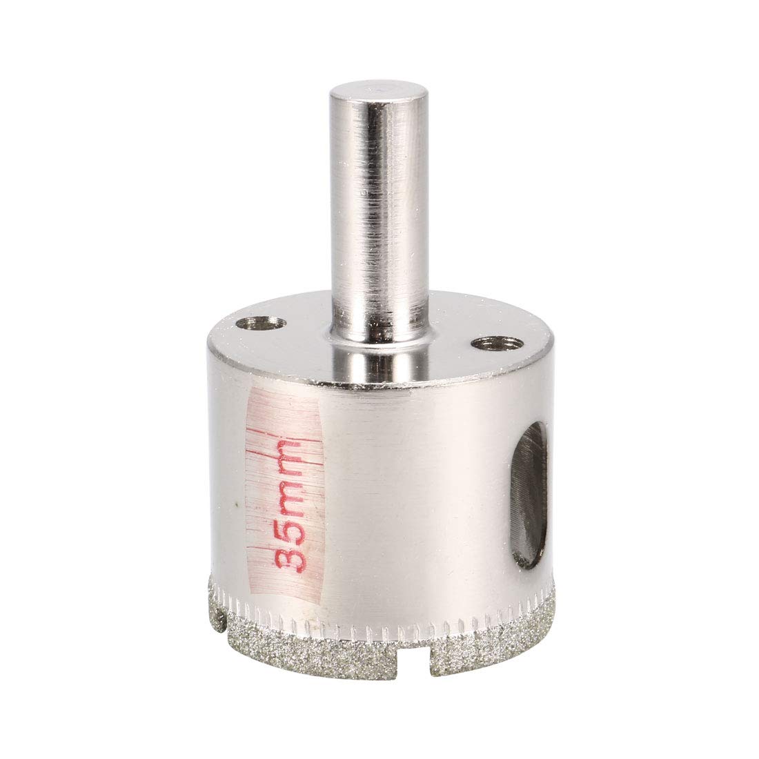 Sourcingmap 1-3/8-inch(35mm) Diamond Coated Glass Hole Saw Drill Bits for Ceramic Tile Marble Rock Porcelain Bottles Pots Brick