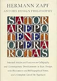 Hermann Zapf and His Design Philosophy, Zapf, Hermann, 0300044593