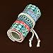 Artify 48 Colored Pencil Canvas Wrap|Pencil Roll Pouch Holder Case| Soft to Roll up| Anti-Pilling Design | Environmental-Friendly Material( Pencils are not Included)