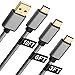 [3FT+6FT+10FT] USB Type C Cable, X-EDITION 3-Pack USB A to USB C Fast Charger Long Braided USB C Cable Compatible with Samsung Galaxy S9 S8 Plus Note 9 8, LG V35 V30 G7 G6, Moto Z Z2 Z3, Pixel XL