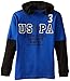 U.S. Polo Assn. Big Boys' Jersey T-Shirt with Thermal Hoodie and Drop Down Sleeves, Cobalt Blue, 10/12