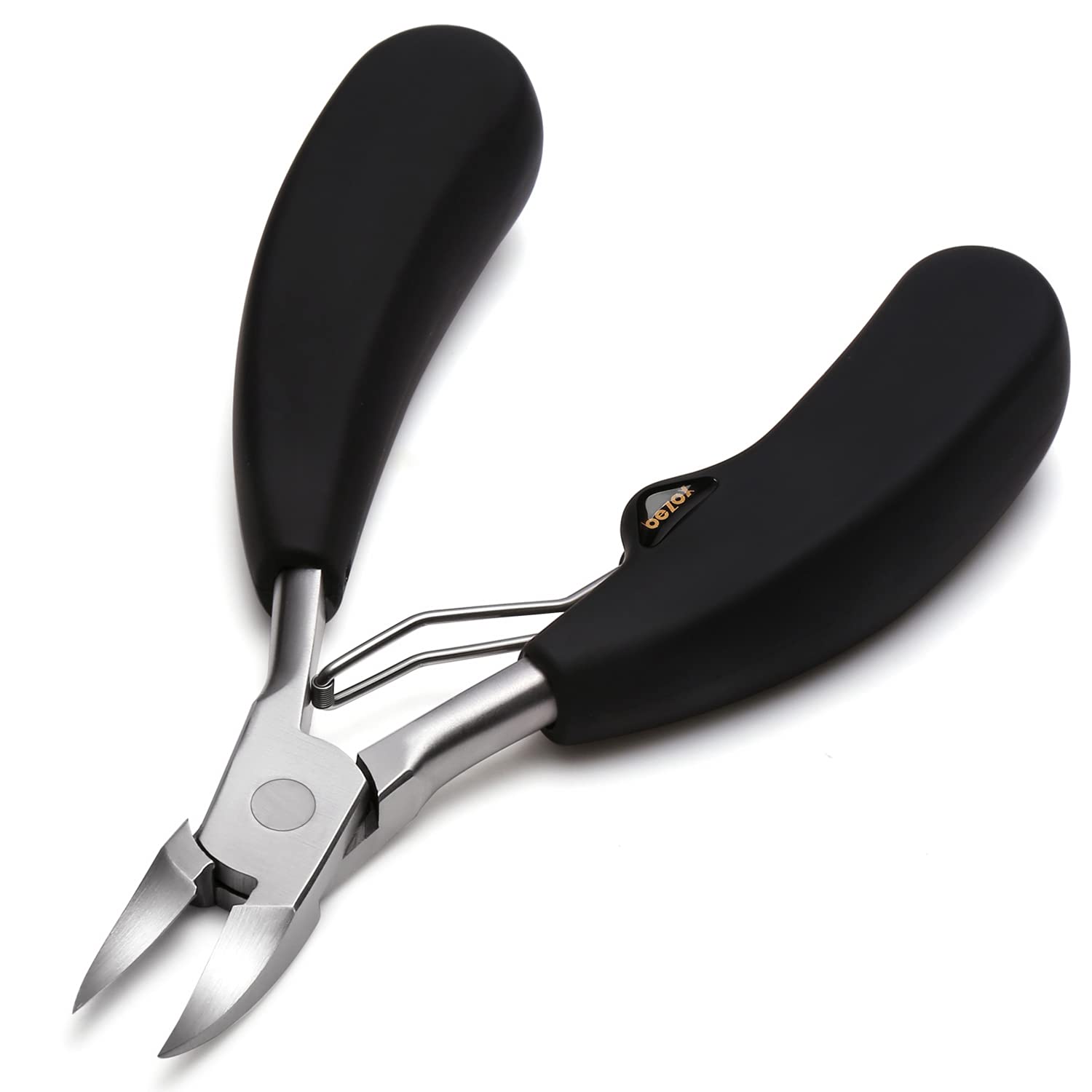 Photo 1 of BEZOX Ingrown Toenail Clippers - Professional Nail Clippers for ingrown Nails for Seniors, Comfor Grip Long Handle Fingernail Clippers, Ergonomic Toenail Scissors - Premiun Stainless Steel
