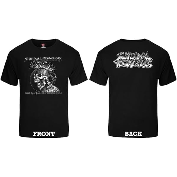 Suicidal Tendencies Tシャツ Suicidal Tendencies Official FlipSkull T-Shirt with Sticker