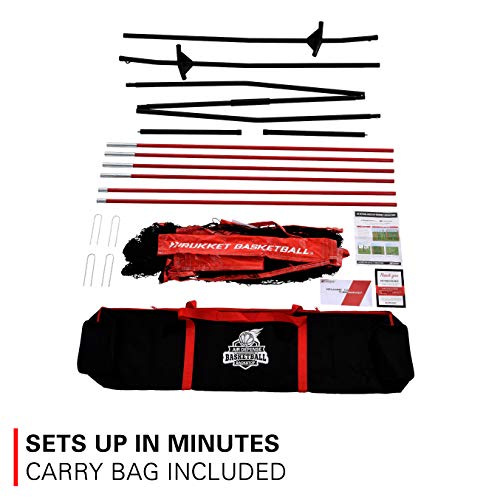 Rukket Basketball 12x13 Return Net Guard and Backstop, Hoop Rebound