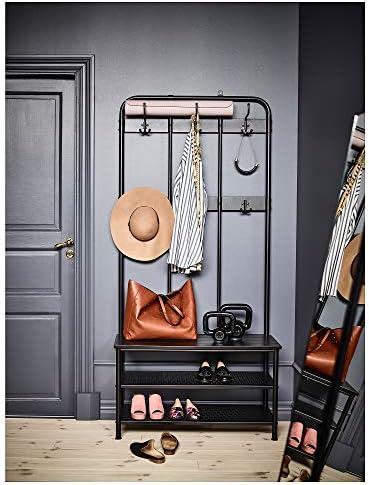 ikea pinnig coat rack with shoe storage