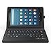 MoKo Keyboard Case for Fire HD 8 2016 Tablet - Wireless Bluetooth Keyboard Cover with Auto Wake / Sleep for Amazon Fire HD 8 (Previous 6th Generation - 2016 Release ONLY), BLACK