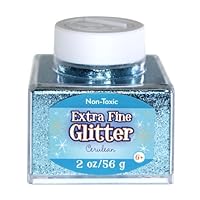 Sulyn SUL51828 Glitter Stacker Jar- 2oz. , Cerulean