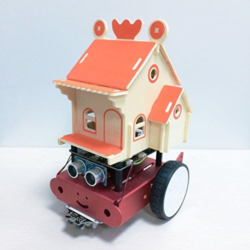 i-BOT- Programmable Robot Kit for Kids – Includes; Build i-BOT (Mobile Application, Containing a Coding Feature), Video Tutorials, Bluetooth- STEM Education- 6 Features