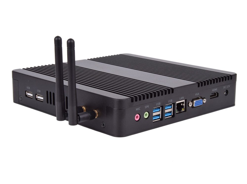 Bramley Power Intel i5-5250u Silent Fanless Quiet Mini PC HTPC IPTV (16GB RAM 250GB mSATA SSD)