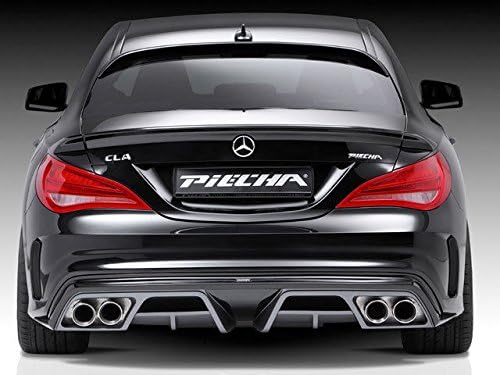 PIECHA Mercedes W117 CLA CLA200 CLA250 AMG CLAA45 Rear Bumper Diffuser Insert