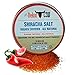 Sriracha Sea Salt - Kosher Certified Gourmet Seasoning - Pure Pacific Flake Indulgence - The Perfect Combination Of Sea Salt, Sriracha Hot Sauce, & Habanero - Packaged & Made in The USA
