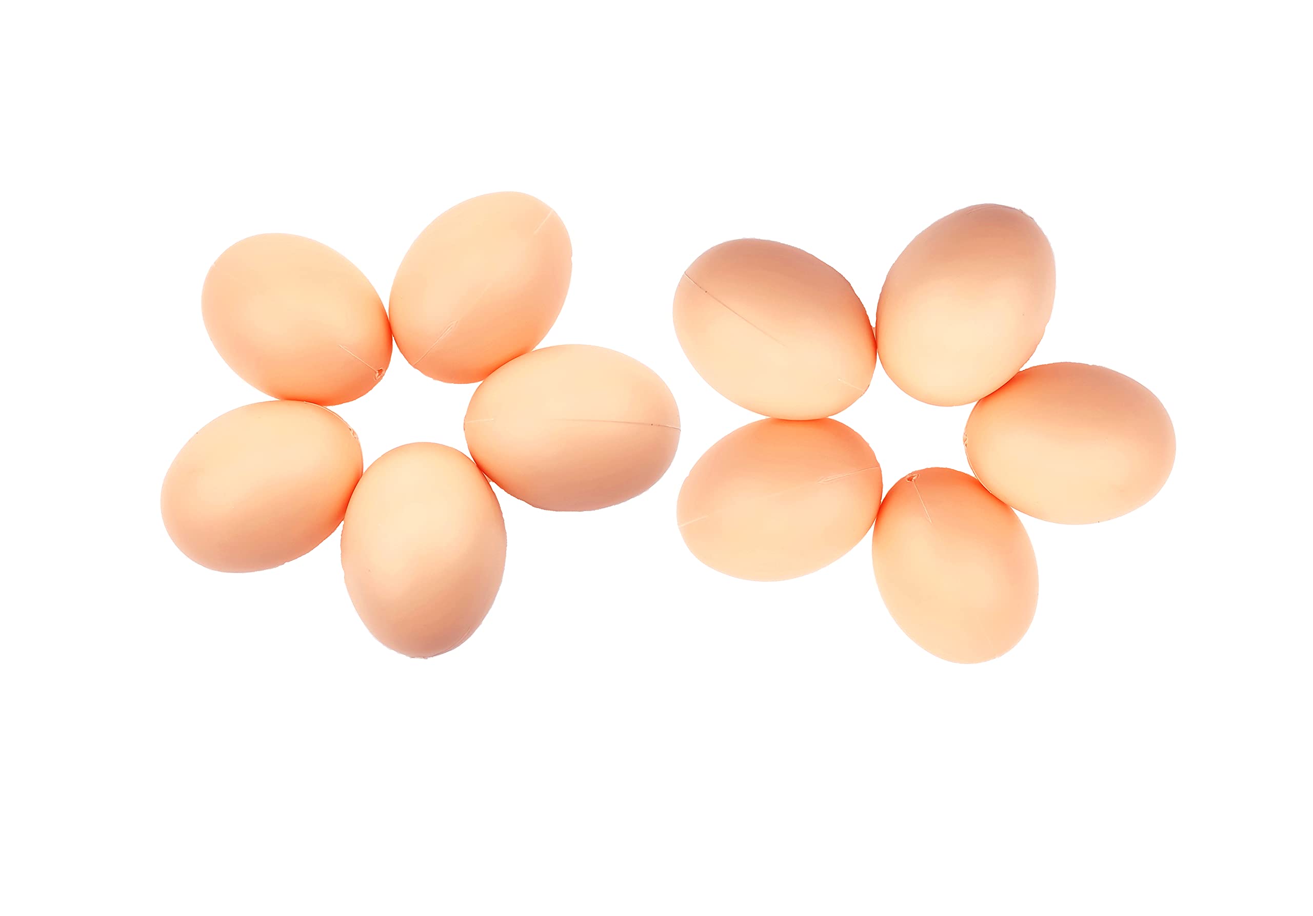 Plastic Eggs nest Eggs Dummy Eggs for Chickens False Eggs 10 PCS Chicken Toys Hen induced Egg Laying