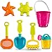Castle Sand Tools Beach Set 7 pcs with Animal Molds | 6