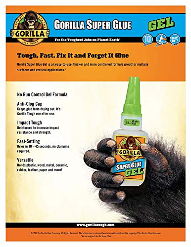 4 Gorilla+7700108+2+Pack+Super+Clear