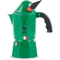 Bialetti - Moka Express Alpina: Iconic Stovetop Espresso Maker, Moka Pot 3 Cups (4.3 Oz - 130 Ml), Aluminium, Silver