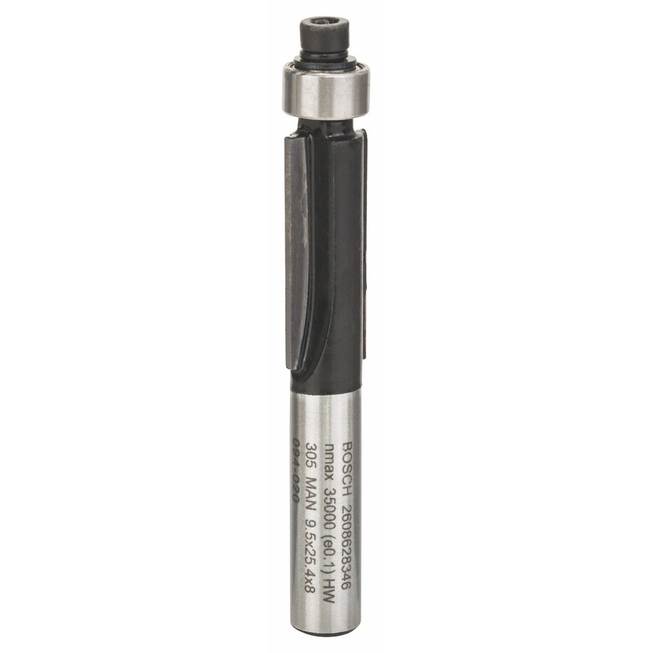 Bosch Accessories 2 608 628 346 Fraise à Araser 8 Mm 9,5 X 25,4 X 68 Mm