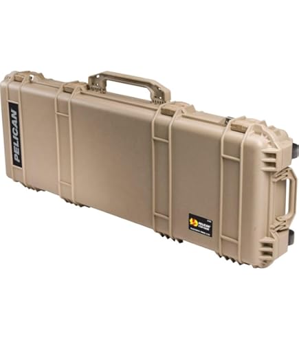 Amazon.com: Pelican 1740 Case With Foam (Desert Tan) : Sports