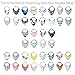 Kaydee Baby Teething Bandana Drool and Dribble Bibs with Adjustable Snaps for Girls and for Boys (Dandelions) Set of 4 with Gift Bag
