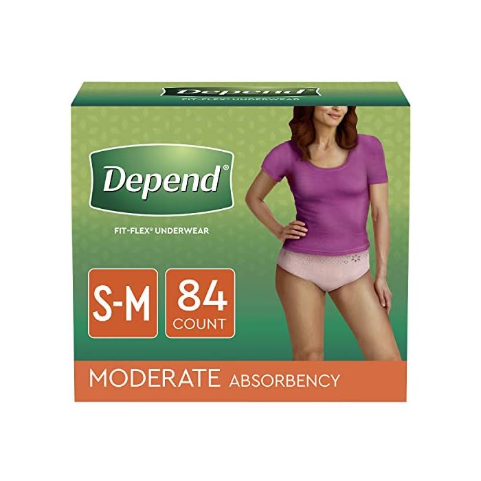 Depend FIT-Flex Incontinence Underwear for Women