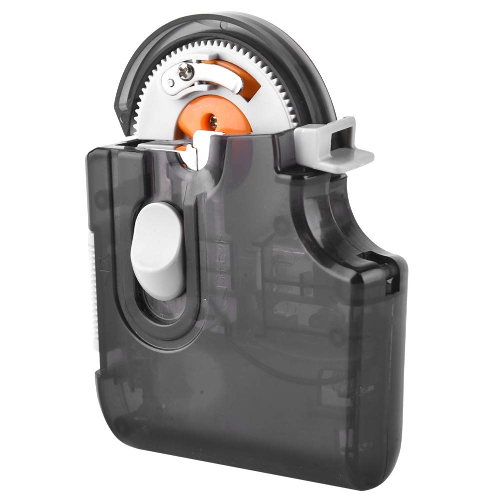 Tihebeyan Automatic Tying Knot Tool, Electric Fishing Hook Tier Quick Knot Machine Fishing Tackle Device,Black,8.4 x 6.5 x 1.75 cm; 110 Grams