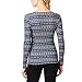 32 Degrees Heat Ladies' Base Layer Tee (Large, Navy Fairisle)