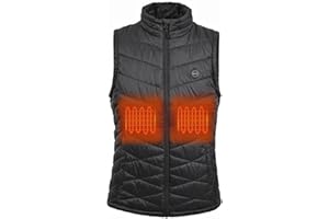 ARCTHLEX Women Lightweight Heated Vest with 10000mAhBattery Pack Warm Smart Electric Heating Vest for Winter Outdoor Skiing