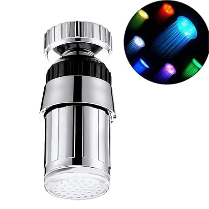 Amazon Com Bestonzon Kitchen Faucet Sprayer Led 7 Colors Changing
