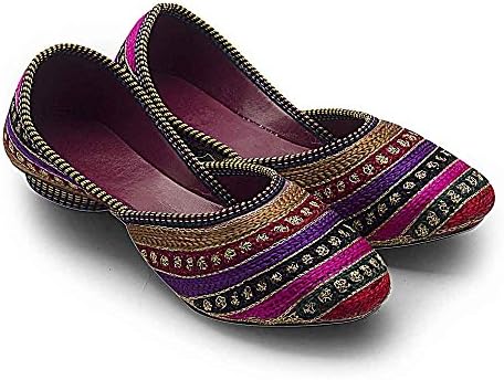 Ethnic Arts Women WMO307 Synthetic Mojaris