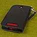 HTC One Sv Case, MPERO FLEX FLIP Series Premium PU Leather Wallet [3 Pockets] Inner Flexible TPU Slim Fit Case for One Sv with Magnetic Flap & Hand Strap - Black