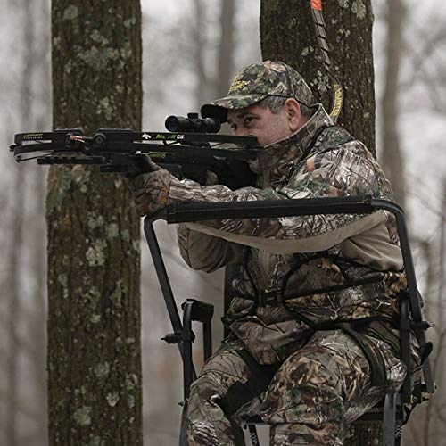 Rivers Edge RE661 Deluxe XT 1 Man Seat Lock On Deer Hunting Tree Ladder Stand - Thumbnail 4