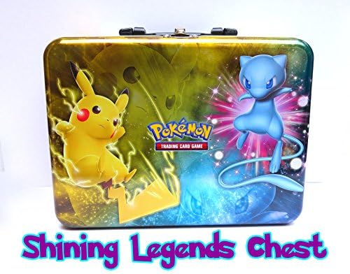 Pokemon, Collector's Chest Lunch Box 2017, New, Mint Includes: - 5 Booster Packs - 5 Promo Pokemon Cards - 1 Mini Album - 1 Pad, 4 Pencils, 2 Stickers + Coins - 1 Pokemon code...