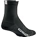 Louis Garneau Conti Performance Cycling Socks for Men and Women, Black/Gray, Large/X-Large