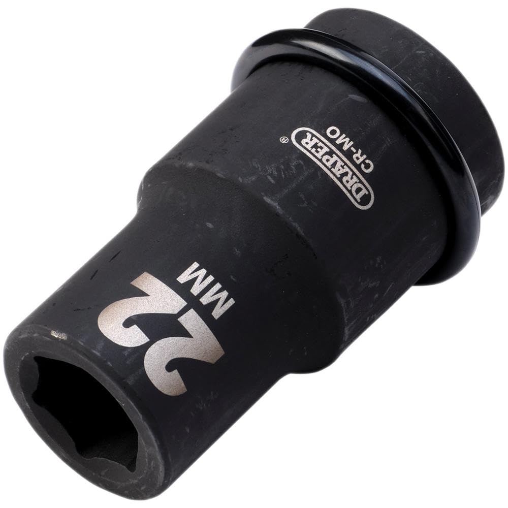 Draper Expert 5137 22mm 1-inch Square Drive Hi-Torq 6-Point Deep Impact Socket