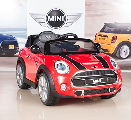 REMOTE RADIO CONTROL 2015 12V BLUE MINI COOPER STYLE KIDS RIDE ON ELECTRIC CAR WITH PARENTAL REMOTE CONTROL