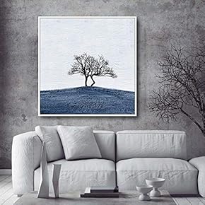 SIGNFORD Framed Canvas Home Artwork Decoration A Lonely...