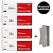 Canon 046 HY Black High Yield Toner with 046 Standard Cyan Magenta Yellow Toners- for Canon Color imageCLASS MF735Cdw, MF731Cdw, LBP654Cdw, MF733Cdw + InkSaver Microfiber LCD Screen Cleaning Cloth