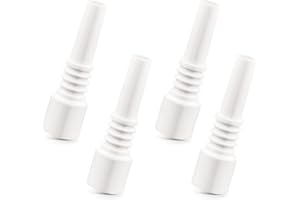 BATATOR Sand Blaster Ceramic Nozzles Replacement Sandblasting Tips, 10mm Nectar Collector, Ceramic Rust Removal Sandblast Machine Nozzle (4 Pack)