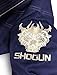 SHOGUN Fight Jiu Jitsu Gi Ultra Light 'Kanji' 350gsm Pearl Weave Cotton Premium BJJ Blue and Silver A0