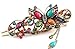 Oyang Lovely Vintage Jewelry Crystal Butterfly Hairpins Hair stick- for hair clip Beauty Tools