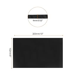 Rebower 6 x 8 Inch UHMW Polyethylene Sheets, 5/32