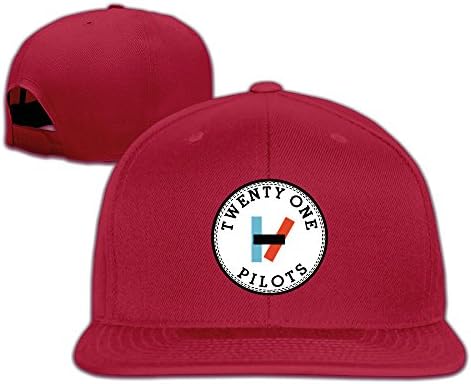 21 Polit Rainbow Solid Snapback Baseball Hat Cap One Size Red