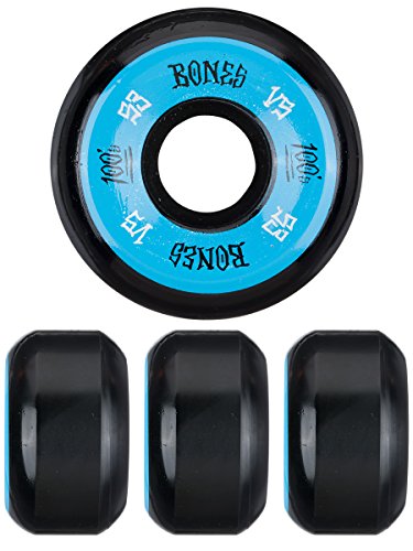 Bones Wheels 100'S #1 53x34 Black  