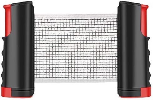 Tencoz Table tennis net, table tennis net, adjustable ping pong net, length 170 (max) x 14.5 cm