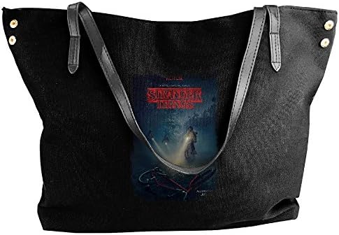 Stranger Things Folding Dumpling Bag For Women Black
